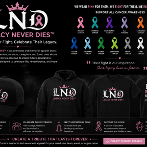 LEGACY NEVER DIES™ Awareness Tee